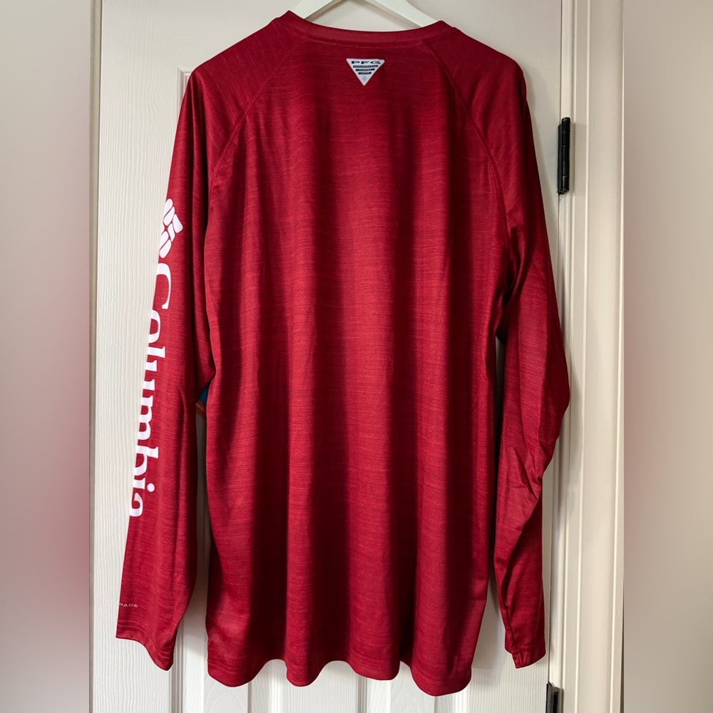 New! Alabama Crimson Tide Columbia Long Sleeve Shirt Men’s Size XL - Picture 6 of 7